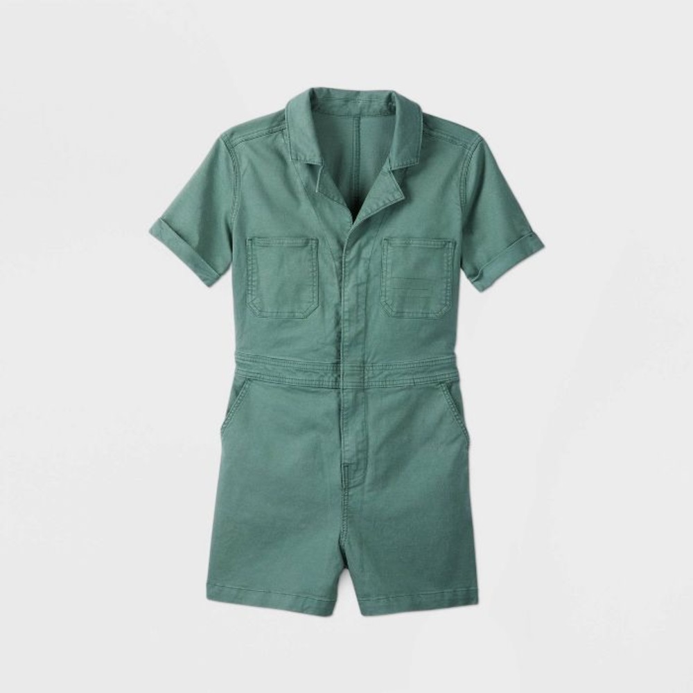 Universal thread boilersuit romper- green size 10